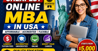 Cheapest Accredited Online MBA in USA