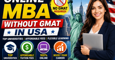 Online MBA Without GMAT in USA