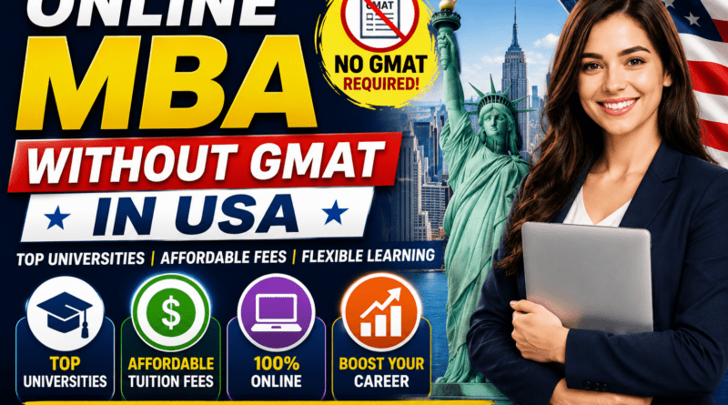 Online MBA Without GMAT in USA