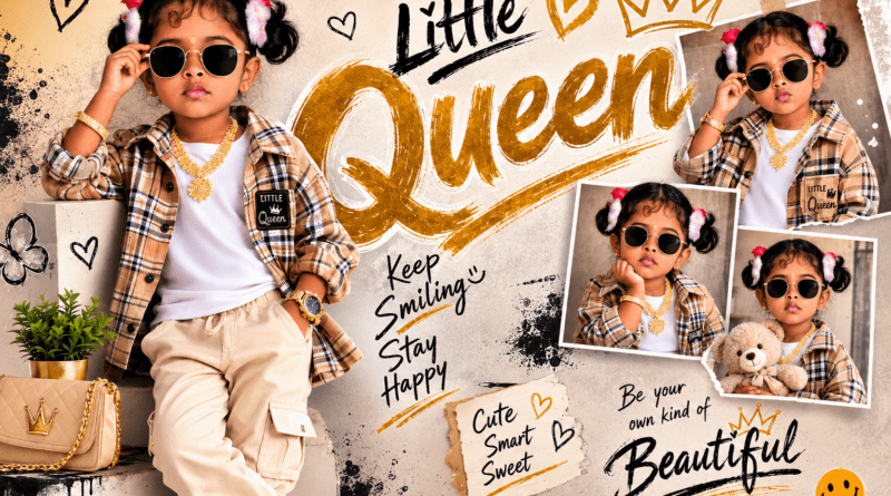 Midjourney kids fashion prompt