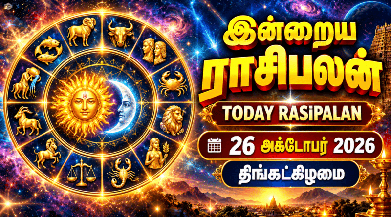 Today Rasipalan 26 October 2026
